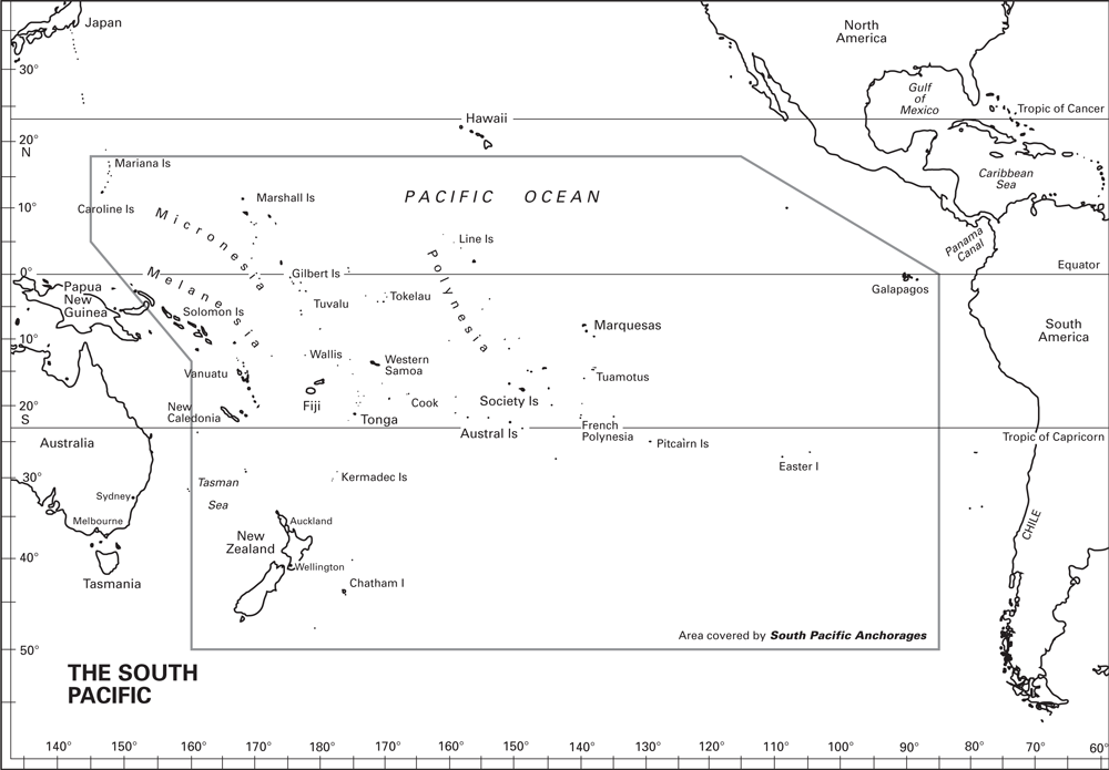 SOUTH PACIFIC ANCHORAGES