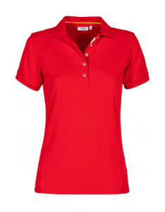 ARC Portugal 2024 Womens Zoom Technical Polo Shirt -Red