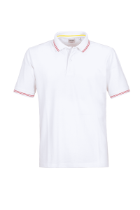 ARC Portugal 2023 Mens Bay Polo Shirt - White/red stripe