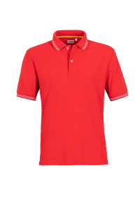 World ARC 2023/24 Mens Bay Polo Shirt - Red/white stripe