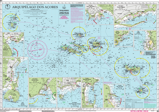 E1 ARQUIPELAGO DOS AÇORES (IMRAY CHART)