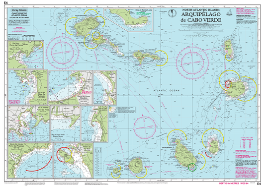 E4 ARQUIPÉLAGO DE CABO VERDE (IMRAY CHART)