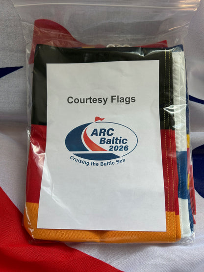 ARC Baltic Courtesy Flag Set