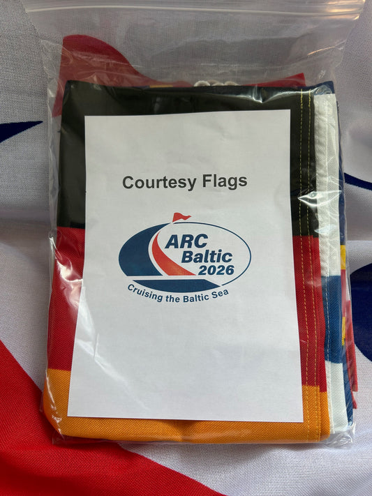 ARC Baltic Courtesy Flag Set