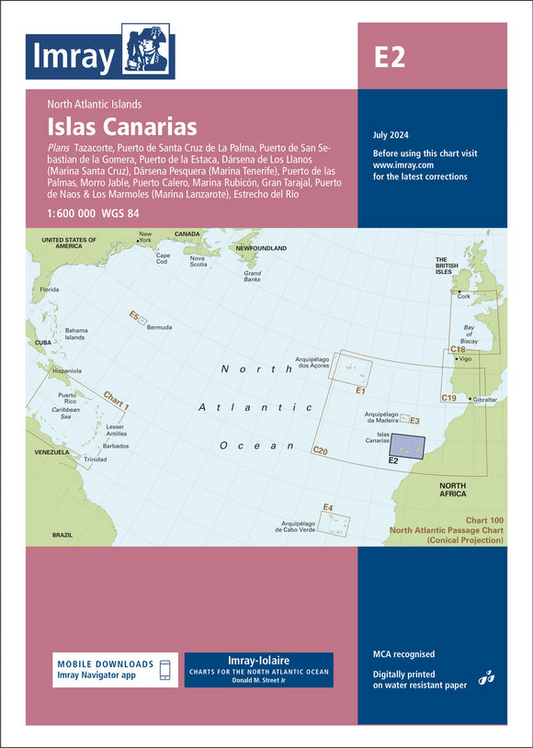 E2 ISLAS CANARIAS (IMRAY CHART)