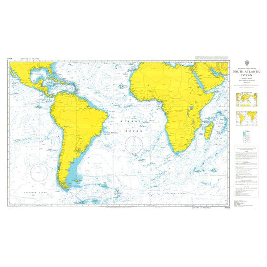 ADMIRALTY CHART 4003: A PLANNING CHART FOR THE SOUTH ATLANTIC OCEAN