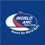 World ARC 2024/25 Mens Bay Polo Shirt - Montecarlo blue/white stripe