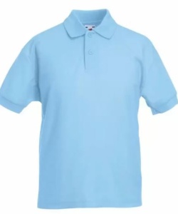 World ARC 2025/26 Kids Polo Shirt - sky blue