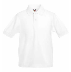 World ARC 2025/26 Kids Polo Shirt - White