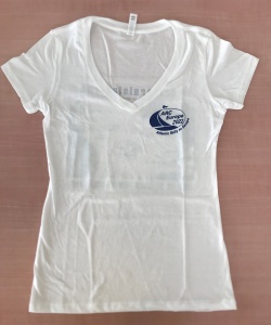 ARC Europe 2023 Womens T-shirt V-neck S/S white